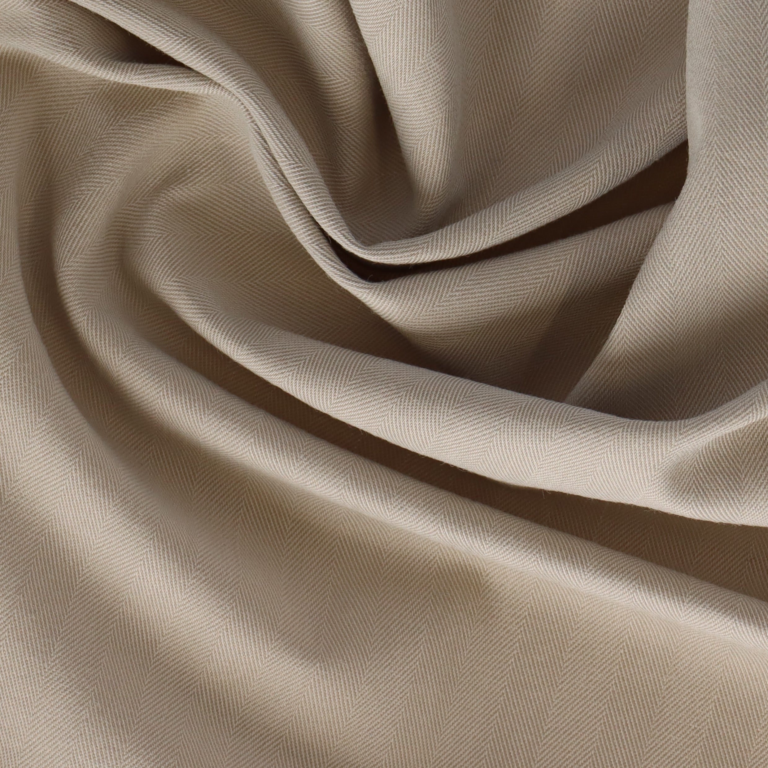 Spun Polyester Stretch 太番へリンボン
