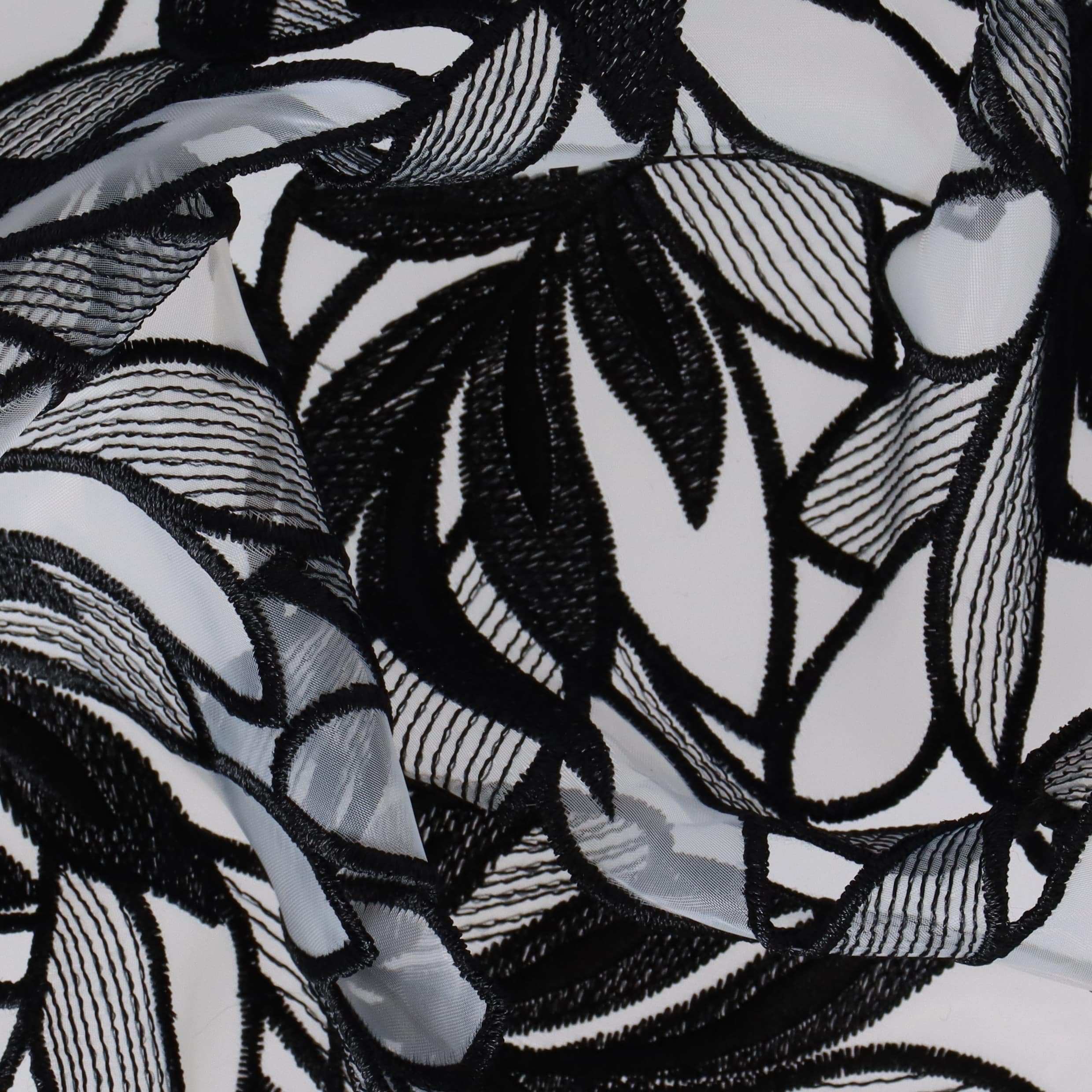 Leaf Embroidery Lace